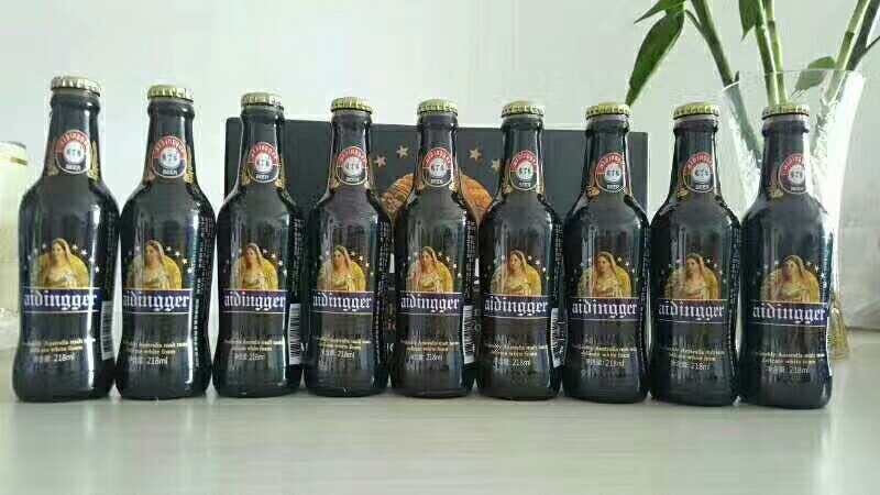 青岛劲派枸杞养生啤酒，德国慕尼黑埃丁格啤酒。全国招商中18363656668