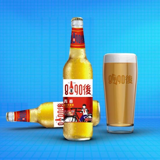 8090後青春活力型啤酒