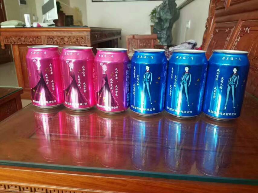 青岛劲派1314一生一世红枣枸杞青春主题啤酒