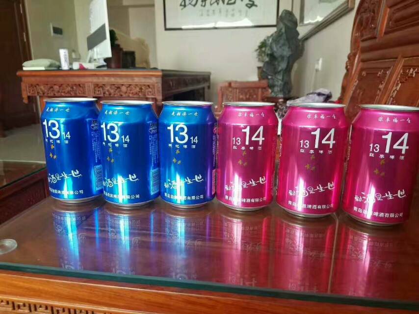 青岛劲派1314一生一世红枣枸杞青春主题啤酒