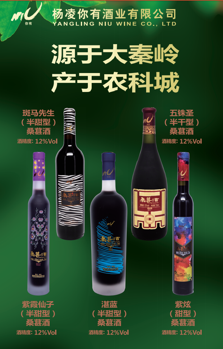你有獼猴桃酒、桑葚酒～來自大秦嶺的佳釀。好喝、時尚、綠色、養生，品種全，性價比高