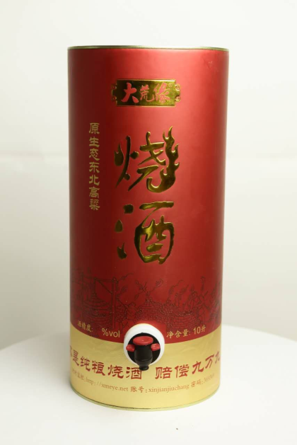 纯粮固态发酵！大荒缘高粱酒！