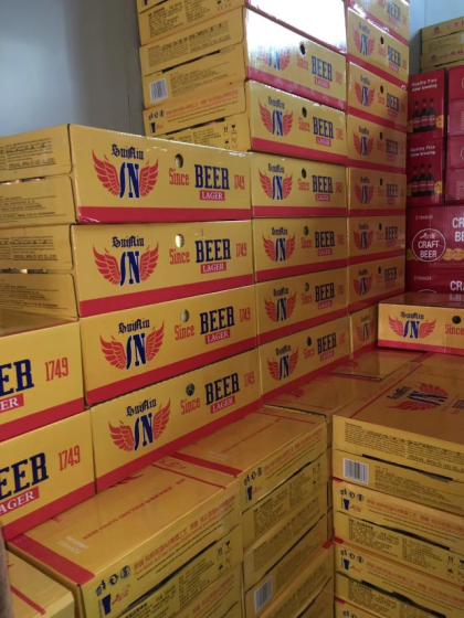 苏纽啤酒，不醉不休！