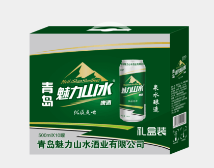 上海百士博原浆啤酒礼盒装。