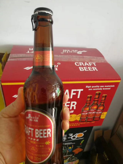 苏纽啤酒? ，侧拉环盖，高端大气上档次！