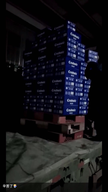 310ml纖細(xì)罐科娜啤酒整車貨