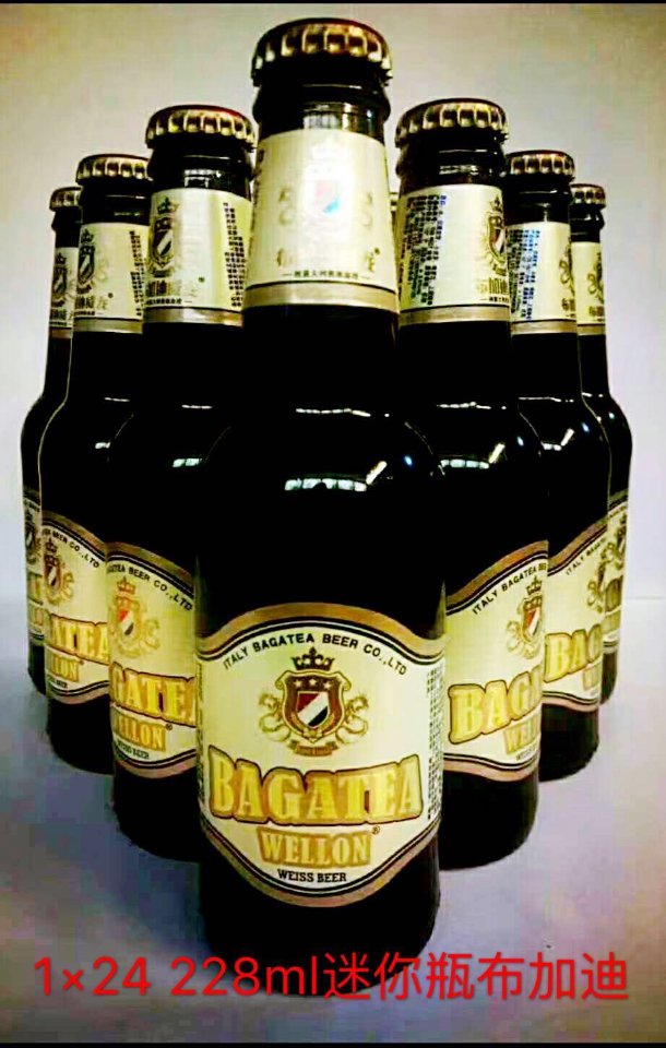 布加迪威龙啤酒，纯大麦麦芽发酵，好喝不上头。