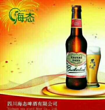 德国海态兄弟情啤酒，采用德国工业生产技术。纯粮食酿造，泡沫细腻，纯麦芽提练而成，