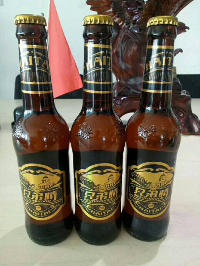 德国海态兄弟情啤酒，采用德国工业生产技术。纯粮食酿造，泡沫细腻，纯麦芽提练而成，