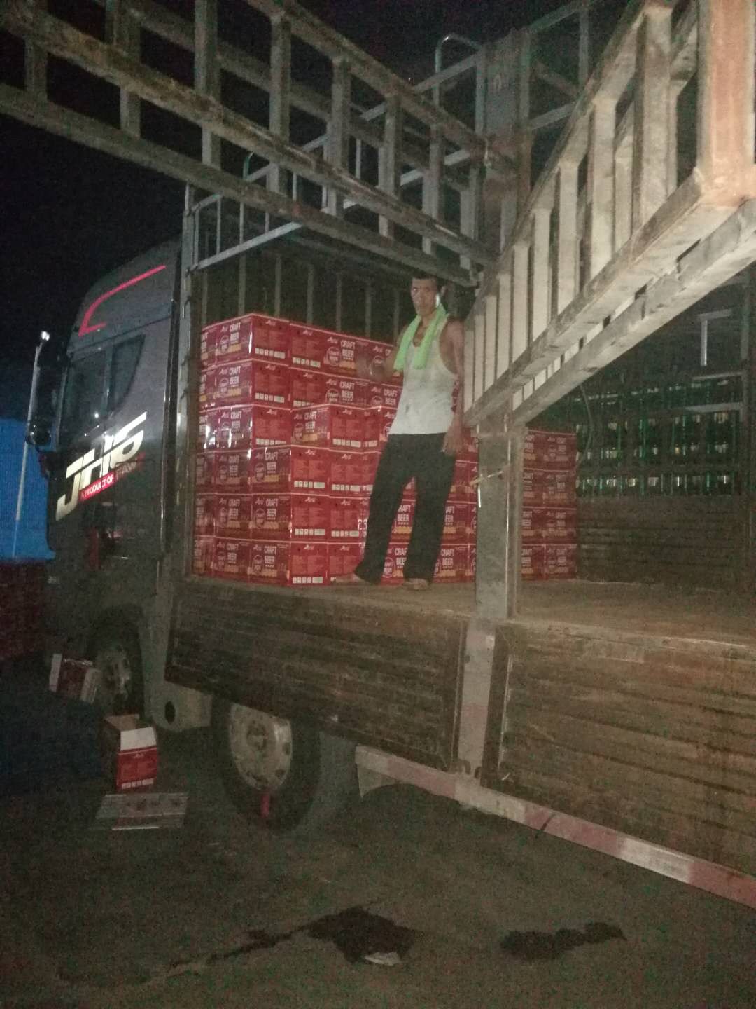 218连夜装车发货