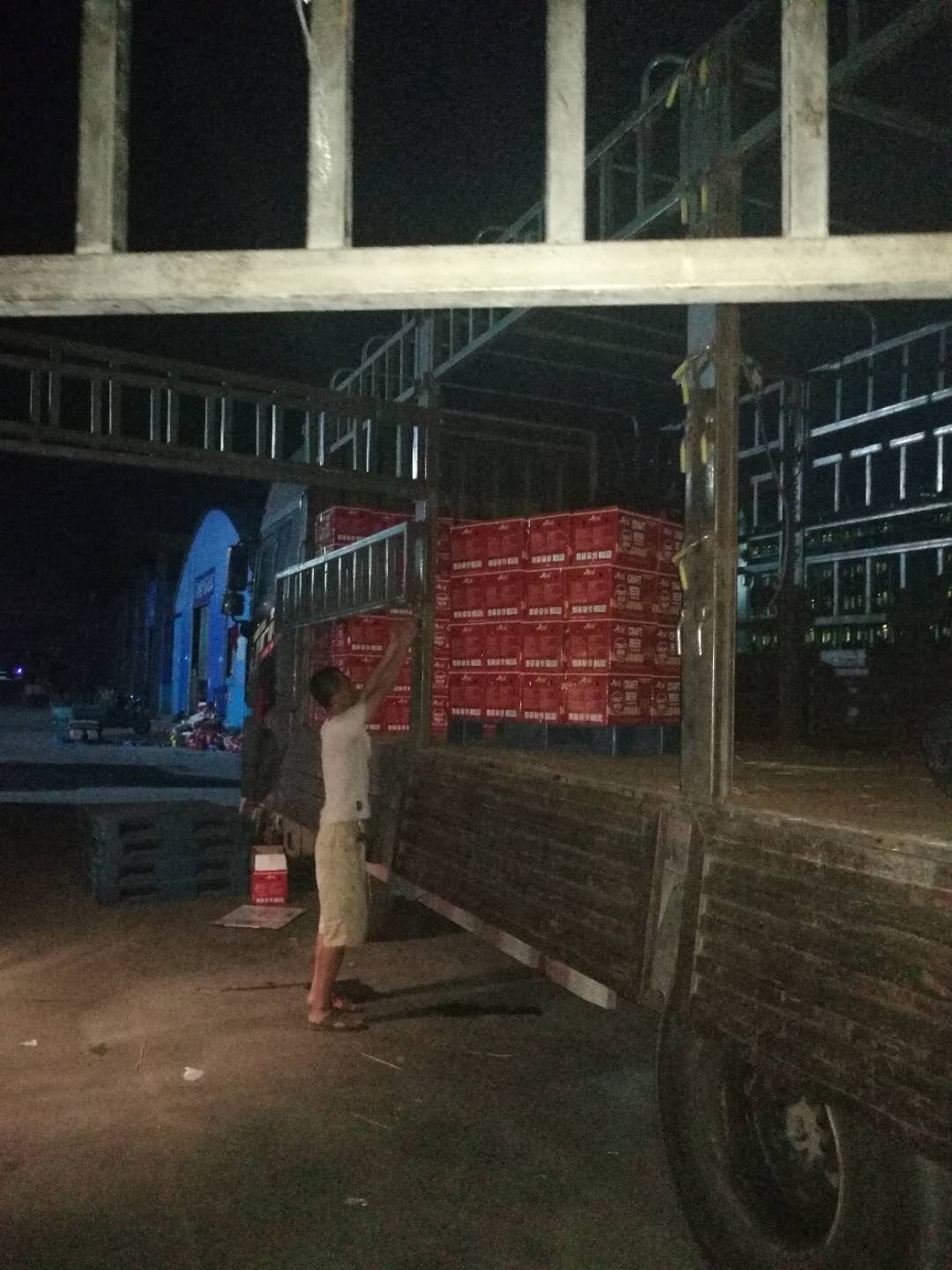 218连夜装车发货
