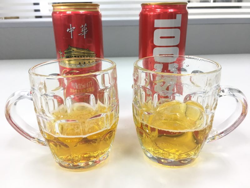 特思拉酷全麦精酿，320红色纤体罐，8.5度麦芽，3度酒精，包装大气简单干净。匠