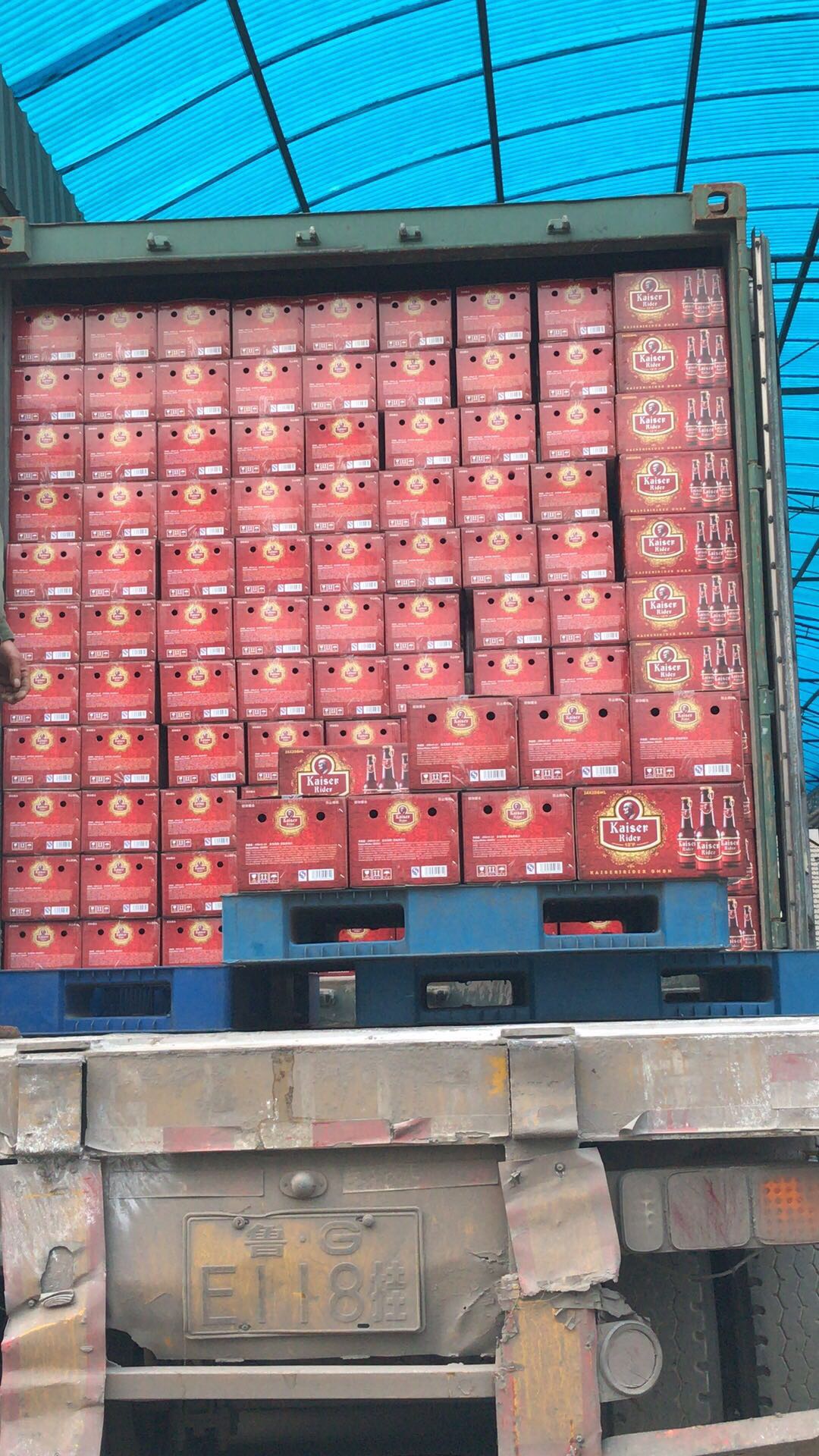 凯撒骑士精酿啤酒，德国条码！发货实拍！