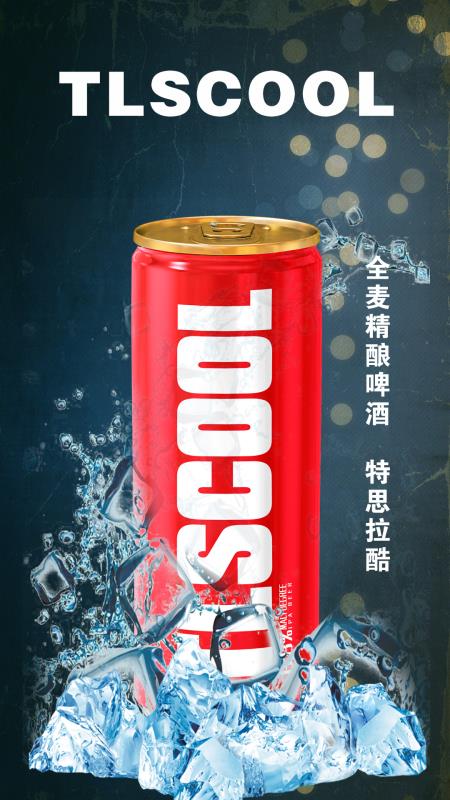 湖州特思拉啤酒有限公司自主产品，全国招商
特思拉酷全麦精酿啤酒，全新口感，全新包