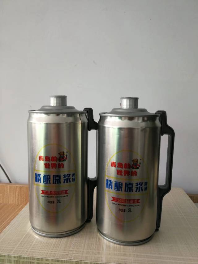 2升桶裝精釀白啤原漿啤酒，營養(yǎng)又健康！