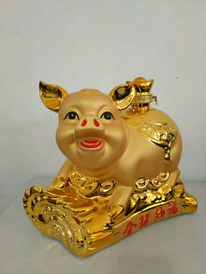 禮品酒，金豬納福，5斤裝