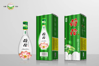 荷花酒，香柔酱香型，好喝不上头