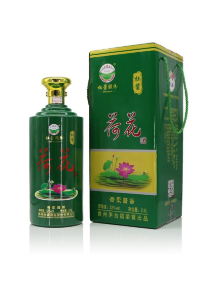 荷花酒，香柔酱香型，好喝不上头