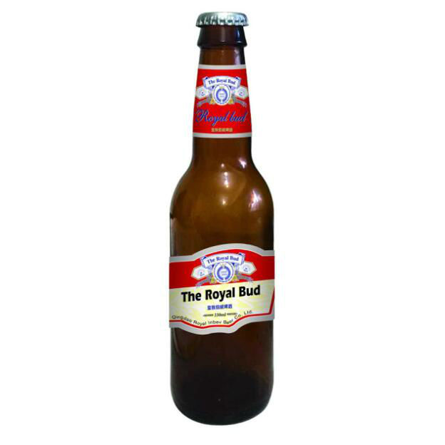 皇族伯威啤酒330ml瓶�b