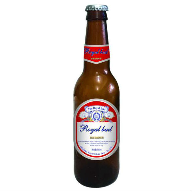 皇族伯威啤酒330ml瓶�b