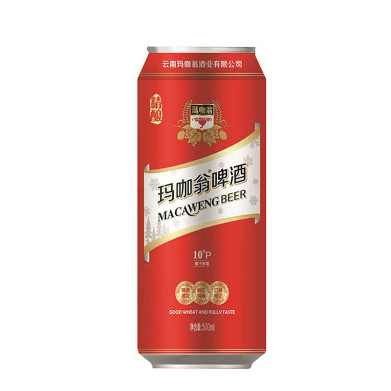 玛咖翁啤酒500ML罐装