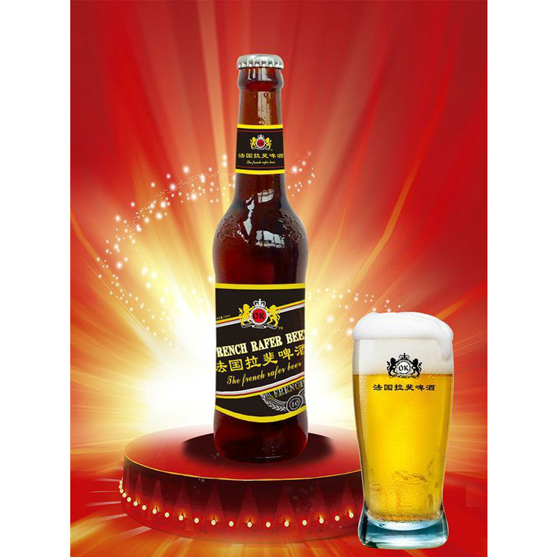 330ml-法国拉斐啤酒棕瓶