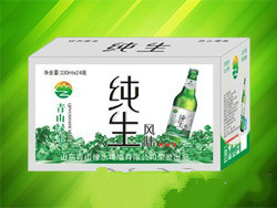 青山绿水啤酒纯生风味330ml（箱）