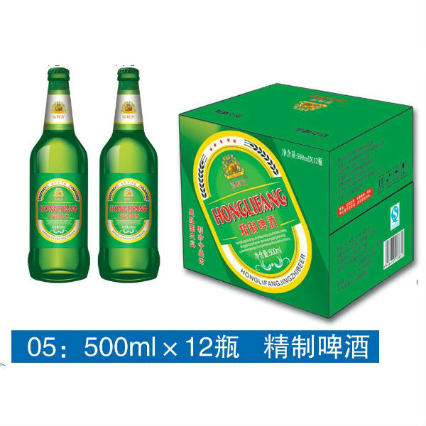 500ml12瓶 精制啤酒