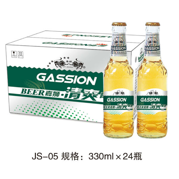 嘉狮啤酒JS-05规格：330mlx24
