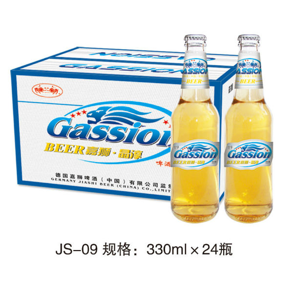 嘉狮啤酒JS-09规格：330mlx24