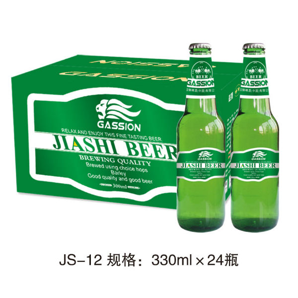 嘉狮啤酒JS-12规格：330mlx24