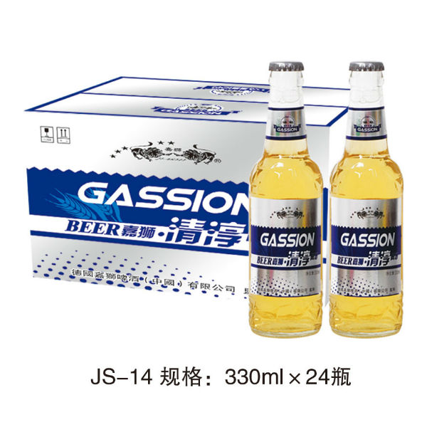 嘉狮啤酒JS-14规格：330mlx24