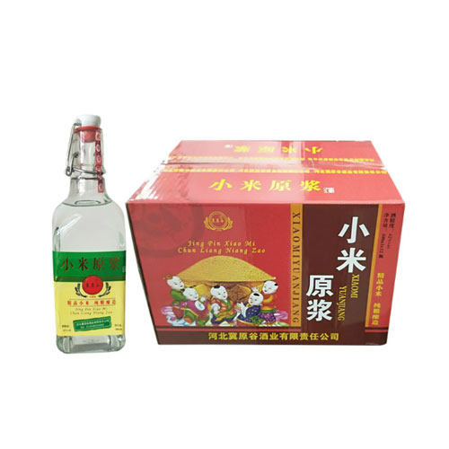 冀原谷酒·小米原浆绿