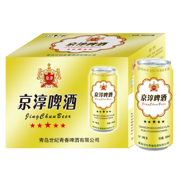 京淳啤酒500mlX12罐