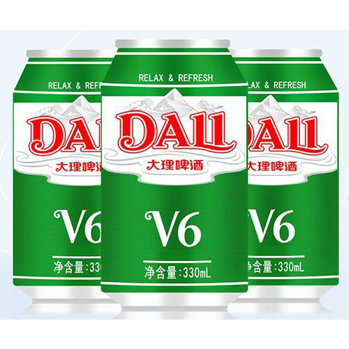 大理啤酒V6-330ml