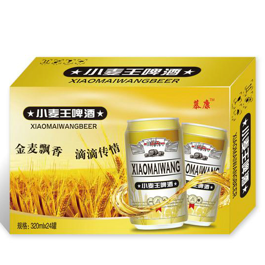 慕康小麦王啤酒320mlx24罐