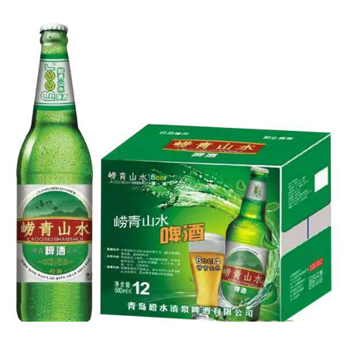 崂青山水啤酒500ml