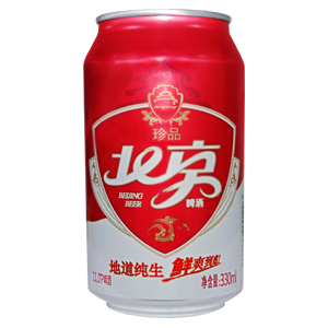 北京啤酒11度珍品纯生（听装）
